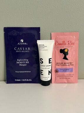 Curly Hair & Deep Conditioning Mask Set - Camille Rose, Seen, Alterna